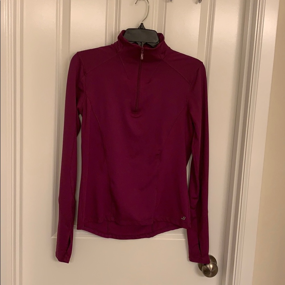 Purple runners jacket